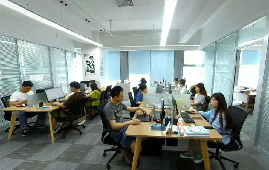 Lashestar office team at work