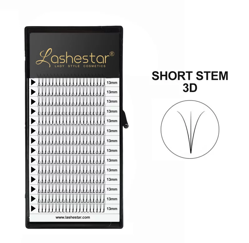 Lashestar 3D premade fan tray, actual catalogue product