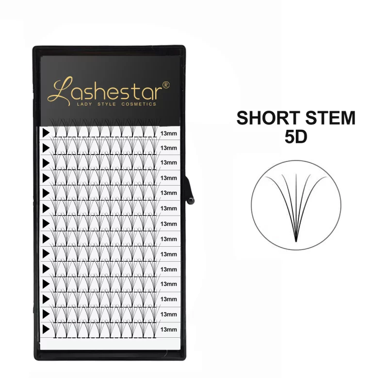 Lashestar 5D premade fan tray, actual catalogue product