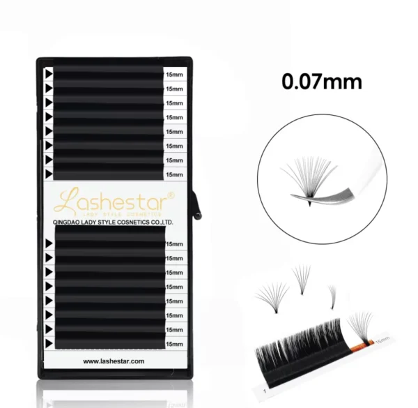 0.07 Easy Fan Lashes