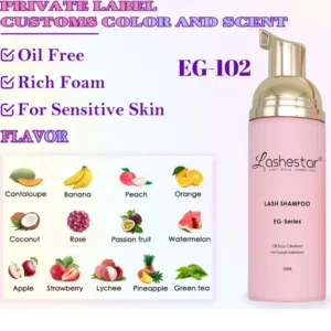 Apple flavored lash shampoo wholesale