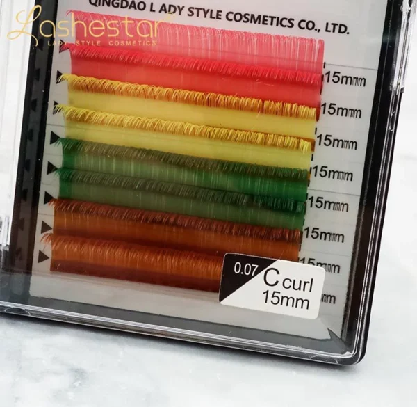 Color Eyelash Extensions