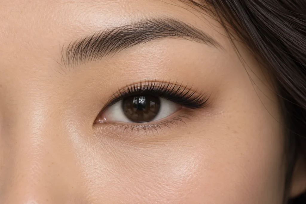 Asian Lash Extensions: Monolid Mapping & Curls