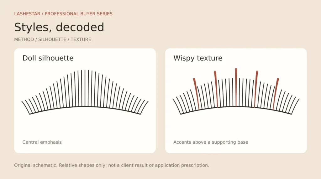 Lash Extension Styles and Types: A Professional Buyer’s Guide