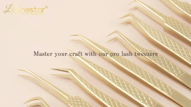 Lashestar Instagram post: Professional lash tweezers from Lashestar. Compare tip shape, alignment and grip using samples before confirming your wholesale or private-l…