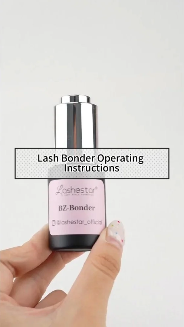Lashestar Instagram post: Lash sets done — now seal the bond. ✨ Our Lash Bonder is easy to apply and dries fast, helping finish the set quickly and cleanly. Watch the…